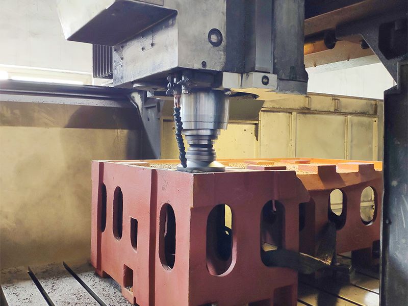 CNC Machining Center Detail